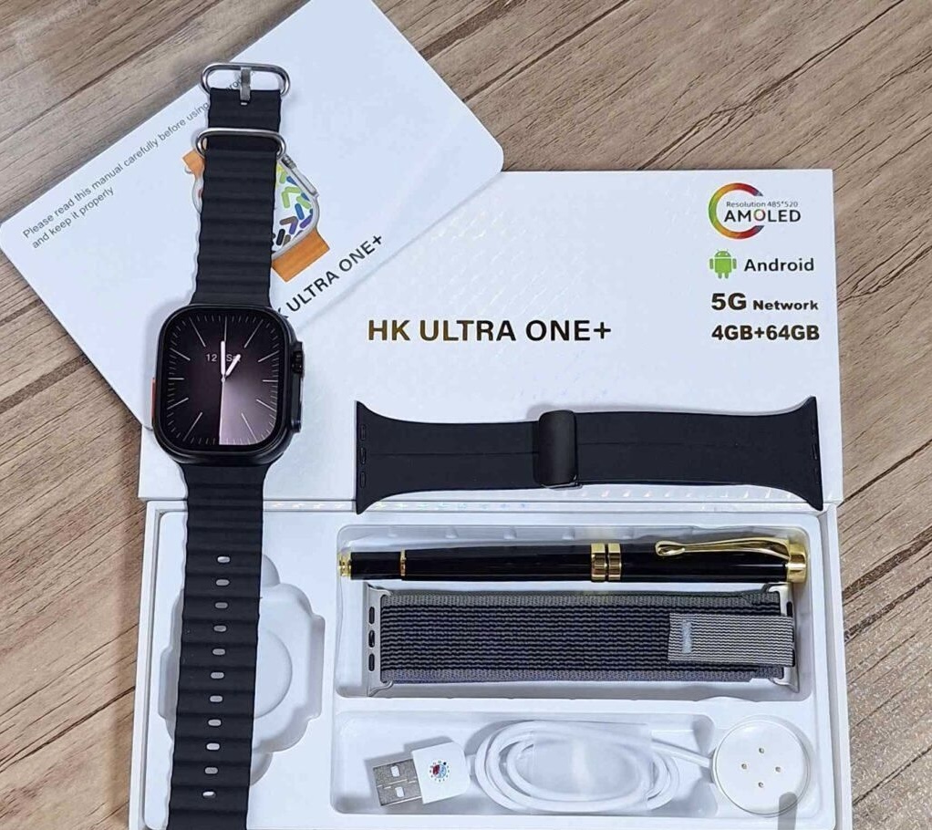 Smart watch Simcard Hk Ultra one plus – ساعت هوشمند هندزفری پاوربانک ...
